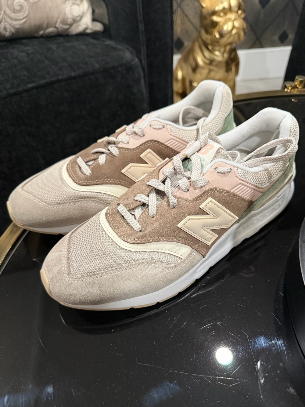 New Balance 997H Neutral Suede Sneakers | Size 9.5 | Worn Once